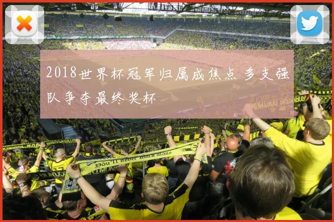 2018世界杯冠军归属成焦点 多支强队争夺最终奖杯