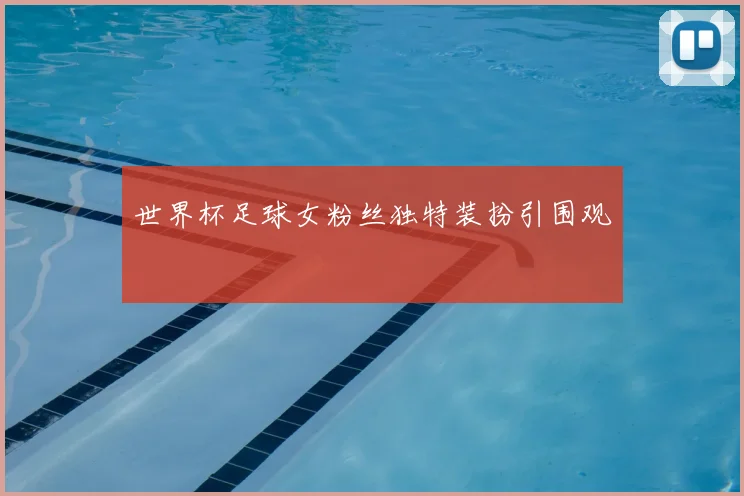 世界杯足球女粉丝独特装扮引围观