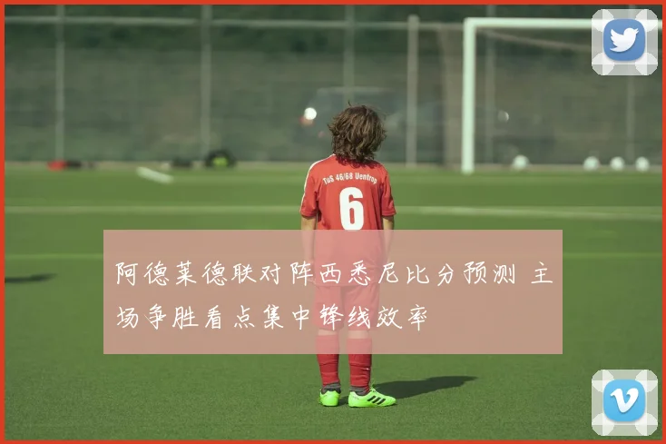 阿德莱德联对阵西悉尼比分预测 主场争胜看点集中锋线效率